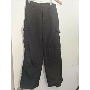 TURBINE Moto Snow Board Wear Black PANTS Youth Boys M  Nylon insulated